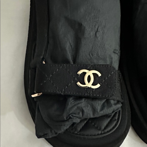 Chanel sandals 37 Platform Quilted - Picture 2 of 12